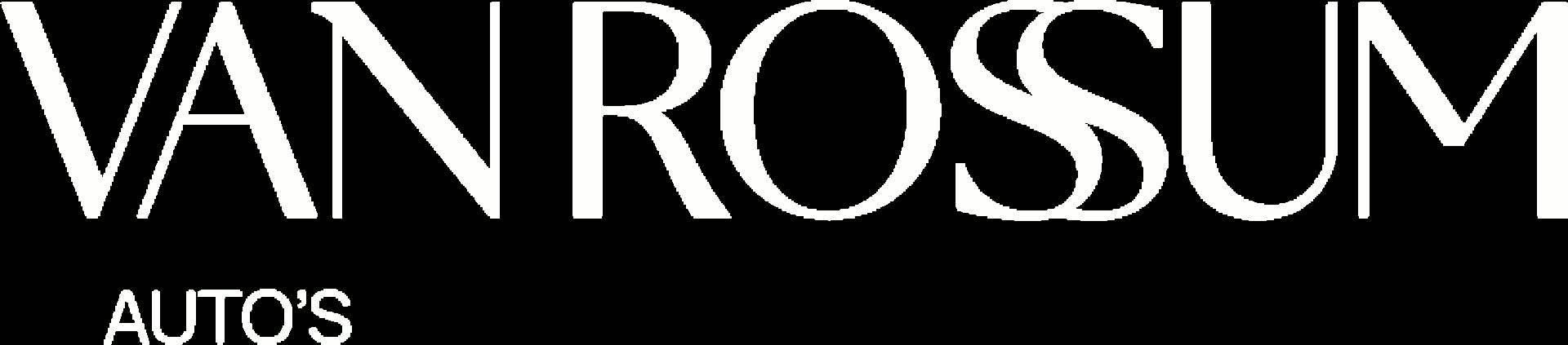 Logo van van rossum autos — klant van Socialritme